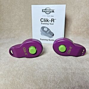 PetSafe Clik-R Animal Training Tool Positive Reinforcement Lot of 2